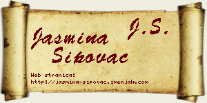 Jasmina Šipovac vizit kartica